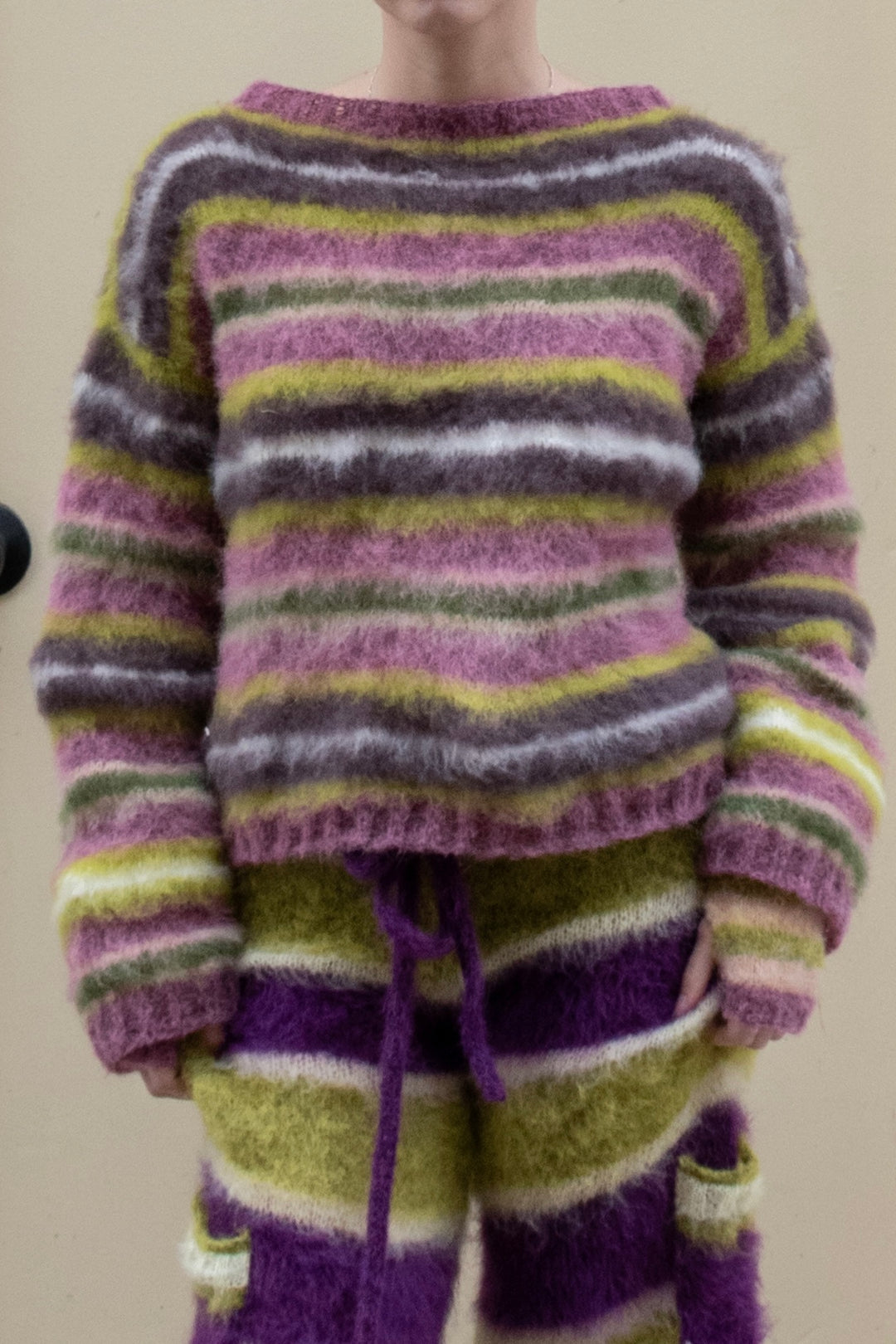 grape sweater